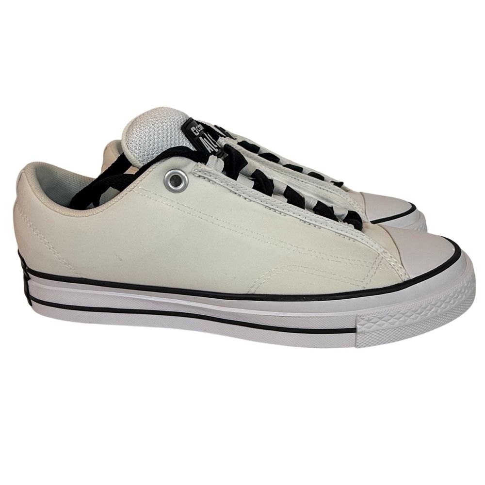 Converse Puff Taylor Ox White Black Low Top Sneakers Mens 10 NWB